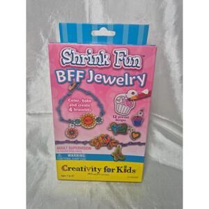 Creativity For Kids Make Your Own Shrink Fun BFF Jewelry